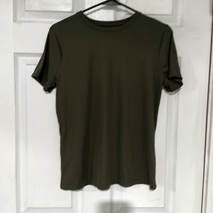 Polyester/spandex t shirt